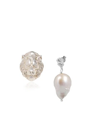 HERMINA ATHENS HERMINA ATHENS LEON & PEARL EARRINGS