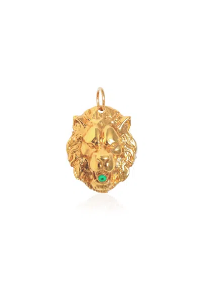 Hermina Athens Leon Charm In Gold