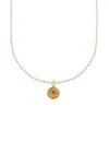 Hermina Athens Oval Pearl Necklace Kressida Mini Charm Accessories