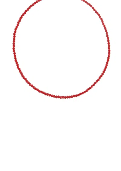 Hermina Athens Red Necklace