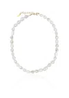 Hermina Athens Vilma Pearl Necklace Accessories In Pearl