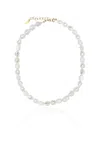 Hermina Athens Vilma Pearl Necklace Accessories In Pearl