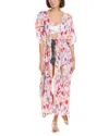 Hermoza Amber Wrap Tunic In White