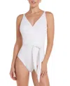 Hermoza Amelia One-piece Swimsuit In White