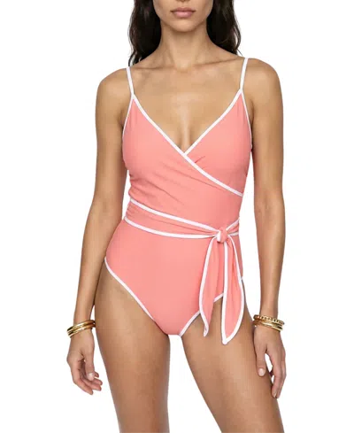 Hermoza Amelia One Piece Swimsuit In Orange