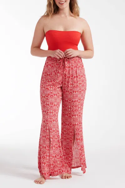 Hermoza Anne Marie Pants In Red/white