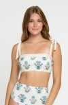 Hermoza Becca Tie Top In White