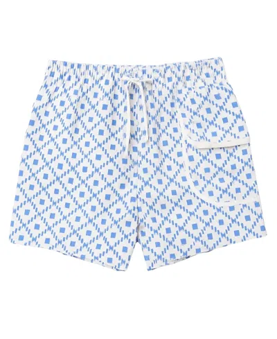 Hermoza Boys' Little Pete Swim Trunks - Little Kid, Big Kid In Blue