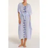 Hermoza Carrie Caftan In Blue