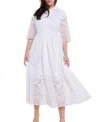 Hermoza Francesca Dress In White
