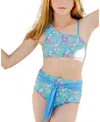 Hermoza Girls' Rebecca Preteen Two Piece Set - Big Kid In Blue