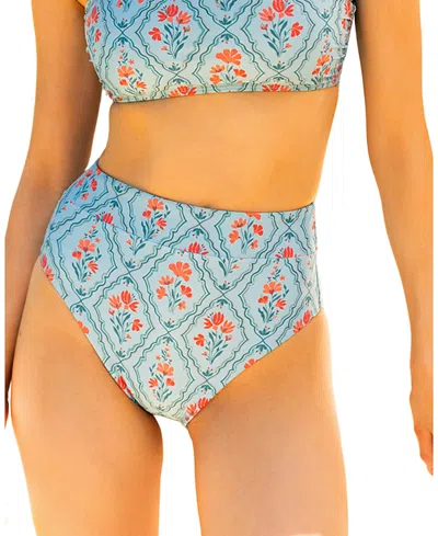 Hermoza Hazel High Hipster Bottom In Blue