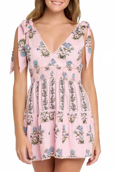 Hermoza Jaclyn Mini Dress In Pink
