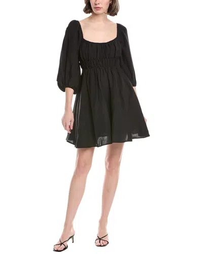 HERMOZA HERMOZA LALA LINEN-BLEND MINI DRESS