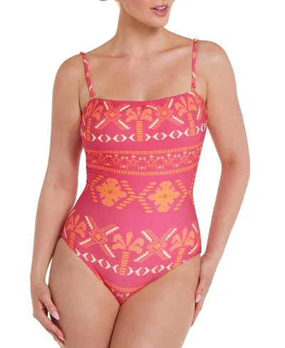 Hermoza Leonor One-piece Swimsuit In Pink