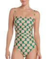 Hermoza Lupe One-piece Swimsuit In Shell Chess