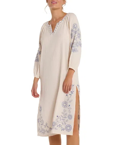 Hermoza Lydia Dress Cover-up In Neutral