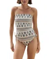 Hermoza Magnolia One Piece In White
