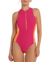 Hermoza Margaret One Piece Swimsuit In Pink