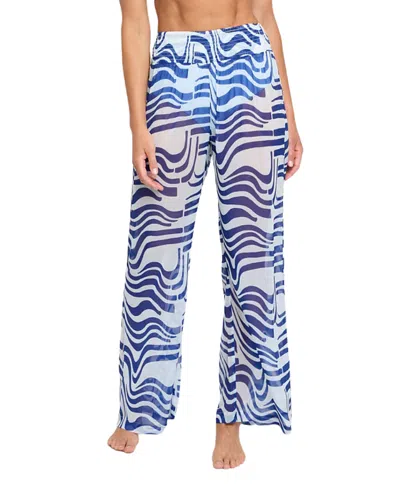 Hermoza Nora Pant Cover-up In Animal Print