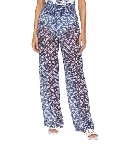 Hermoza Nora Pant Cover-up In Blue