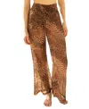 Hermoza Nora Pant Cover-up In Brown