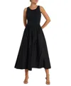 Hermoza Penelope Maxi Dress In Black