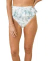 Hermoza Sabina High Waisted Swimwear Bottom In White