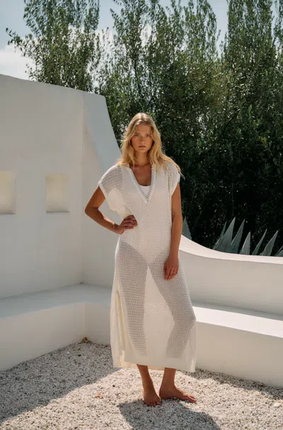 Hermoza Sasha/yvette Collar Tank In White
