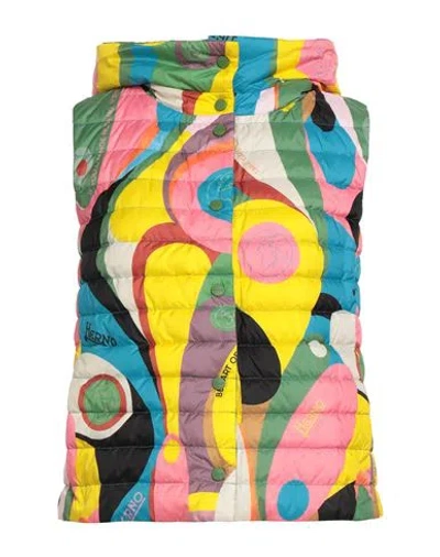 HERNO HERNO 16420779 WOMAN VEST GREEN SIZE 10 POLYESTER, POLYURETHANE