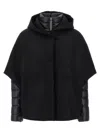 Herno Double Layered Down Jacket In Black