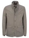 Herno 2-layer Goretex Laminar Blazer In Gray