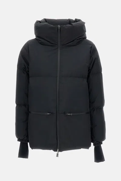 Herno 2 Layers Rain Jacket In Black