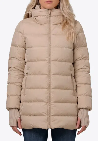 HERNO 2-LAYER QUILTED PUFFER JACKET