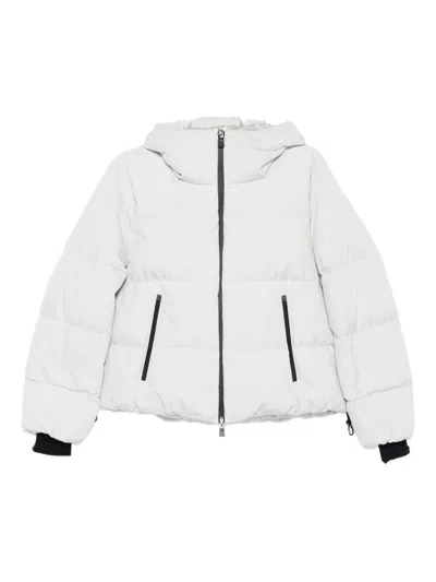 Herno Short Down Jacket 2layers Clothing In White