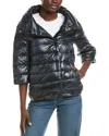 Herno 3/4-sleeve Puffer Jacket In Multi