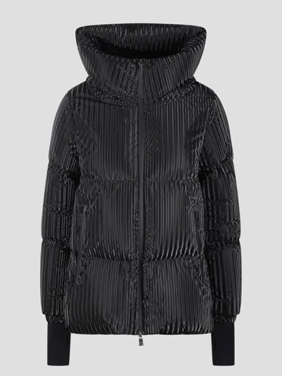 HERNO 3D EFFECT NYLON DOWN JACKET