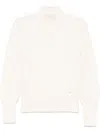 Herno 3d-knit Sweater In White