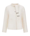 Herno Cotton Polyester Polyamide Jacket In White