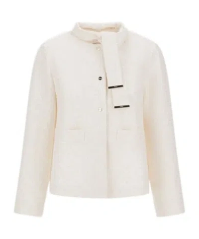 HERNO 3D TWEED JACKET