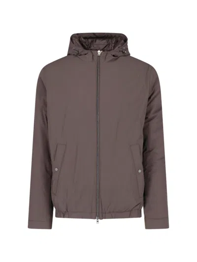 HERNO 4-WAY NYLON HERNO RESORT JACKET WITH ADJUSTABLE HOOD