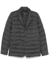 Herno Slate Nylon Down Jacket In 灰色