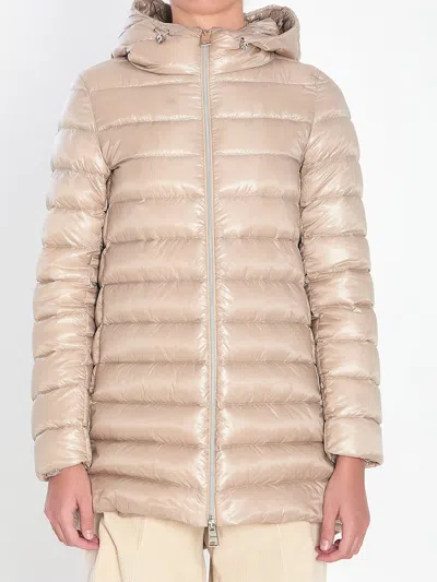 Herno A-shape In Ultralight Nylon In Neutral