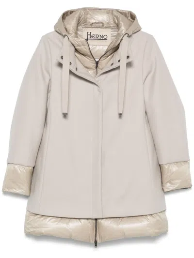 HERNO A-LINE LIGHTWEIGHT COAT