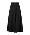 Herno A-line Midi Skirt In Black