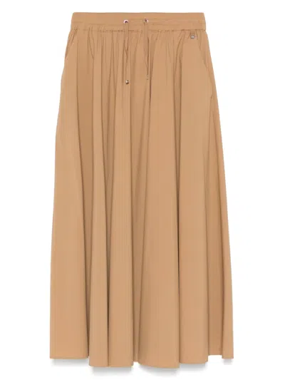 HERNO A-LINE MIDI SKIRT