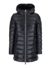 Herno Black Nylon Down Jacket