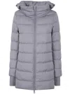 Herno A-shape Chamoix Down Jacket Clothing In Grey