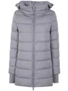 Herno A-shape Chamoix Down Jacket Clothing In Pearl Grey