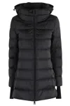 Herno Women A-shape Chamonix Down Jacket In Black